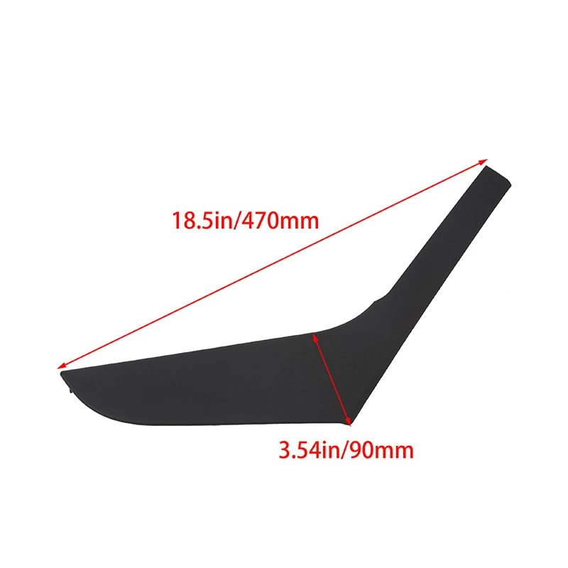 Car Inner Door Handle Cover Panel Accessories 5K4868040A 5K4868039A For Volkswagen Golf GTI MK6 4 Door Model 2009 2010 2011-2013