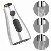 A08F-Pull Out Spray Shower Head Kitchen Spare Replacement Tap Sprayer Water Saving Universal Kitchen Faucet Head Aerator