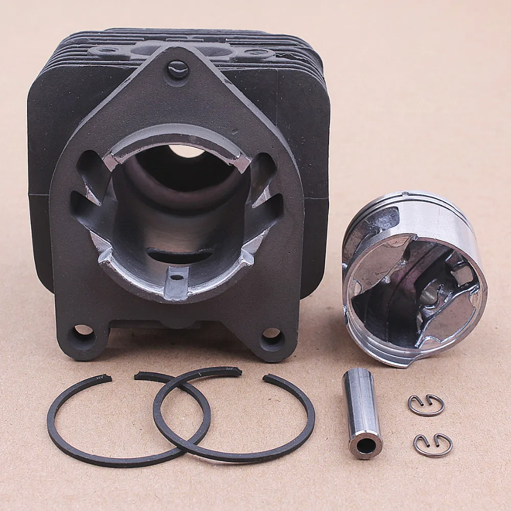 Cylinder Assy 36.5MM For HOMELITE S30 30cc Strimmer Brush Cutter Zylinder Kit W/ Piston Ring Pin Clips Assembly Garden Tool