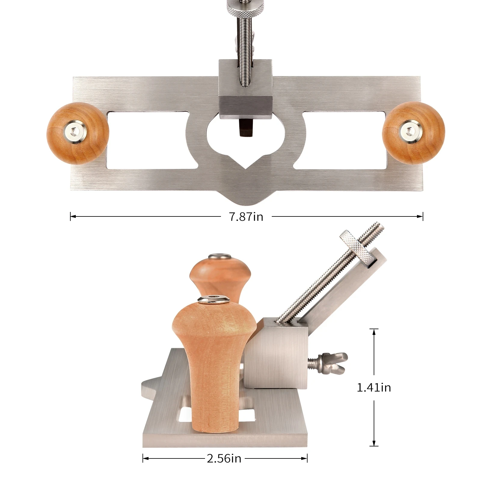 Enrutador plano de mano ajustable para carpintería, cuchillo de recorte, cepillo de tope de profundidad, biselado de madera, ranuradora, herramienta