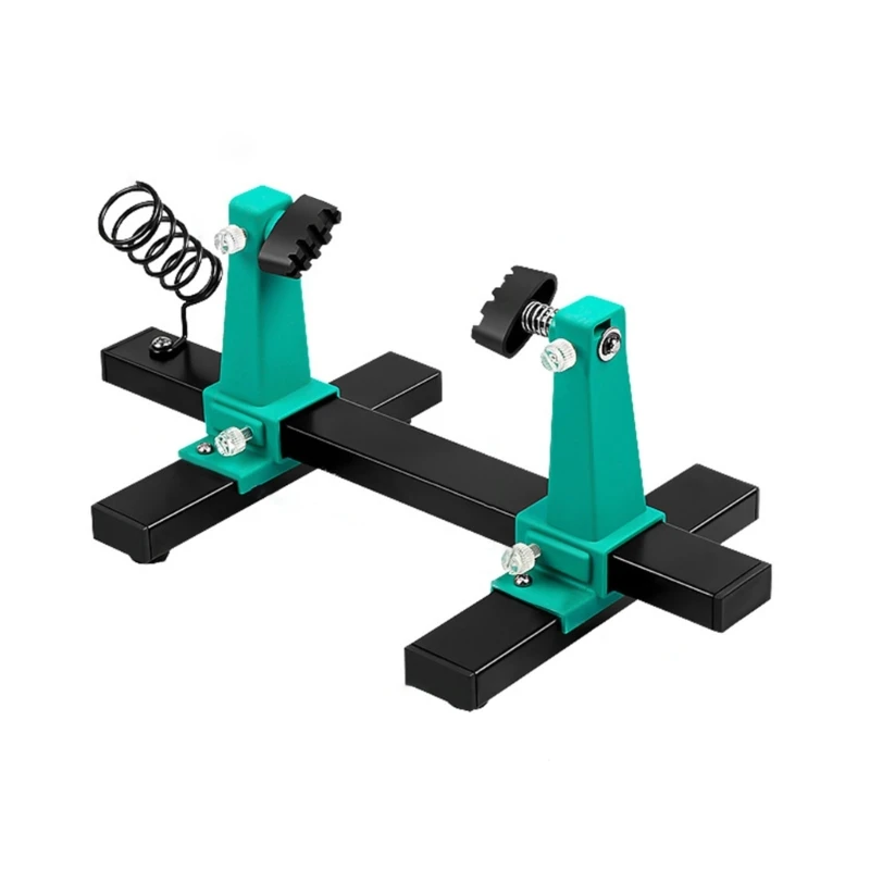 Nuevo Soporte PCB ajustable, placa circuito impreso rotación 360, abrazadera