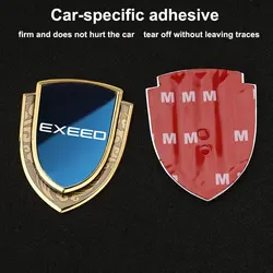 Car Sticker Emblems Side Shield Logo Badge Auto Body Sticker For Chery Tiggo 7 Pro 8 Pro Exeed Tiggo 2 3x Arrizo 5 Pro Gx 5x EQ7
