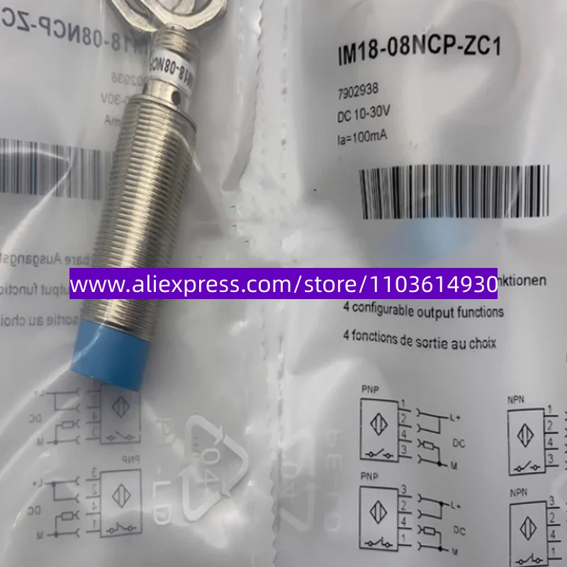 

2pcs New approach switch IM18-05BPS-ZUK IM18-08NCP-ZC1 IM18-08NPO-ZC1 IM05-0B8PS-ZT1 IM05-08BPS-ZT1 IM18-05BPS-ZWB