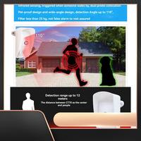 433Mhz Wireless PIR Motion Sensor Alarm Animal Immune Infrared Detector Waterproof Outdoor Infrared Detector-N34R