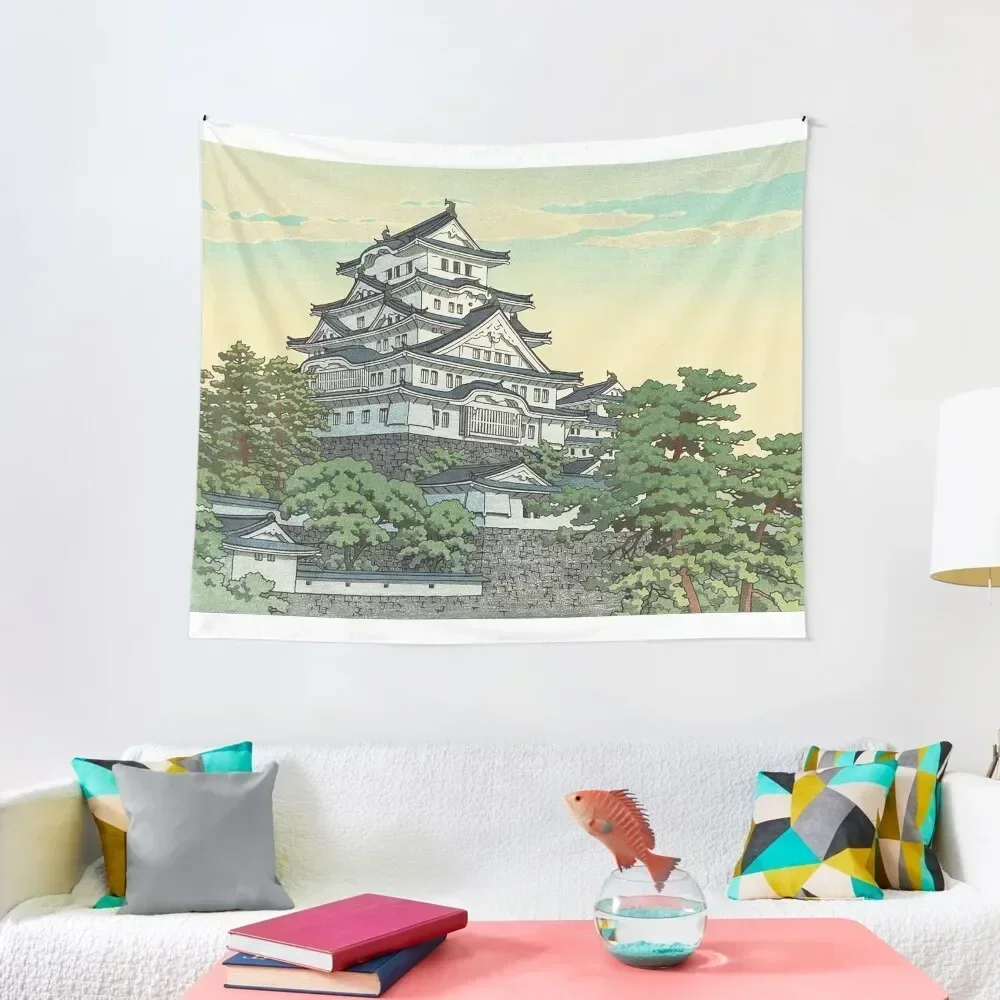 

Hasui Himeji Castle Tapestry Decorative Wall Mural Room Ornaments Tapestry