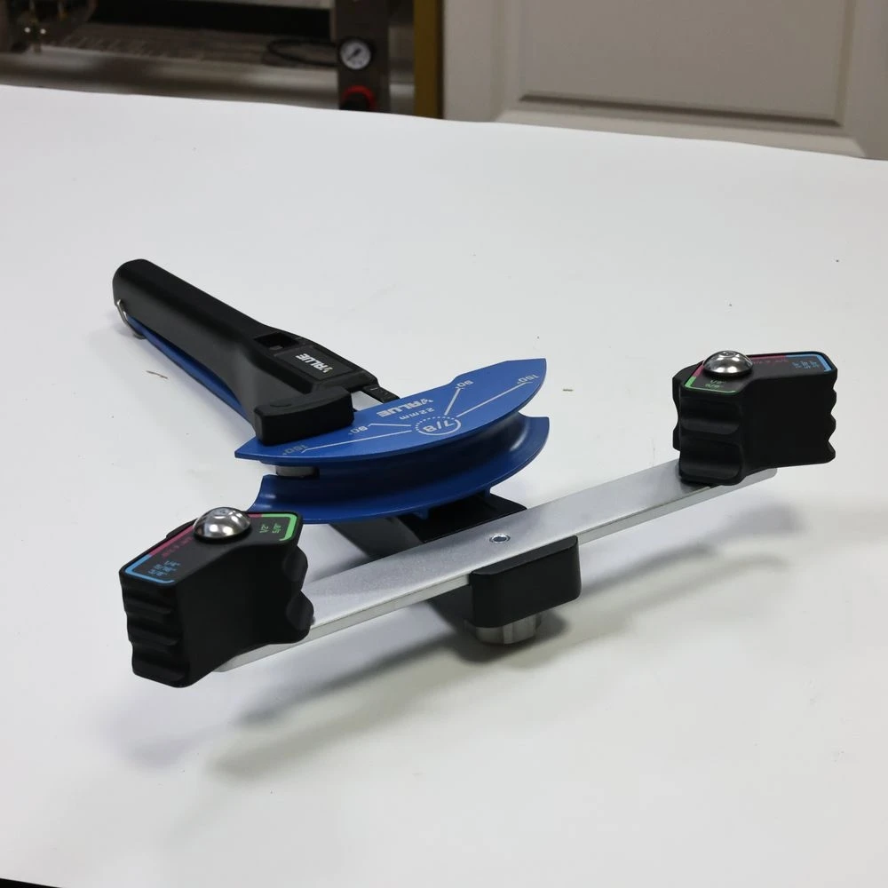 

VBT-CB1R 7-in-1 Manual Aluminum Air Conditioning Copper Pipe Bender 90 Bend Angle Forward/Reverse Design for Tubes