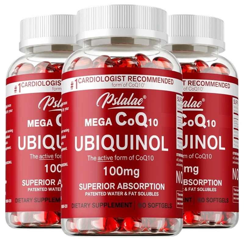 

Mega Ubiquinol CoQ10 — улучшает кровообращение, для энергетического производства, поддерживает здоровье сердца и сердечно-сосудистой системы.