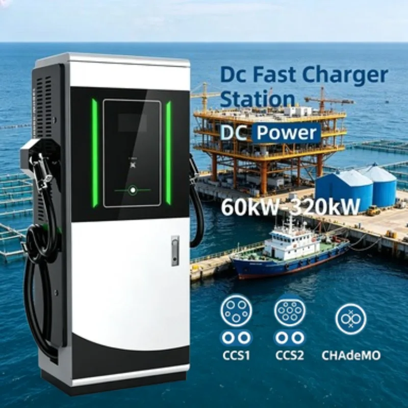 Estação de Carregamento Rápido DC de 50kW CCS2 para Veículos Elétricos para Concessionárias de Carros Uso Comercial Venda com Cupom