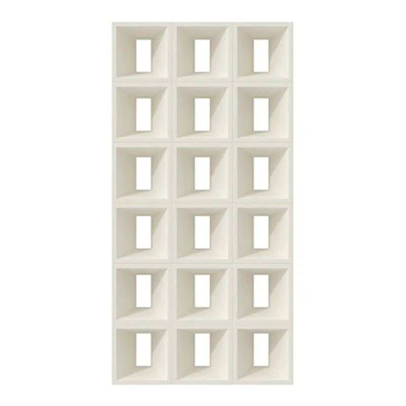PU Background Wall Decoration, Hollow Cement Brick Double-sided Partition with A Bending Strength of 5 MPa, for Living Room.