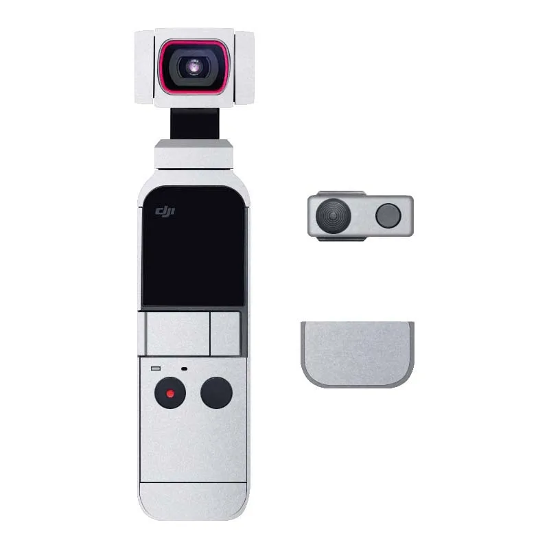 For DJI Pocket 2 Gimbal Camera Sticker Protective Skin Decal Vinyl Wrap Film Anti-Scratch Protector Coat Osmo Pocket2 PocketII