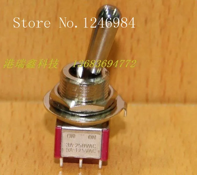 [SA]T8011A-Z1 trigger double toggle switch M12 bulk single reset toggle switch T80-T SH--20pcs/lot