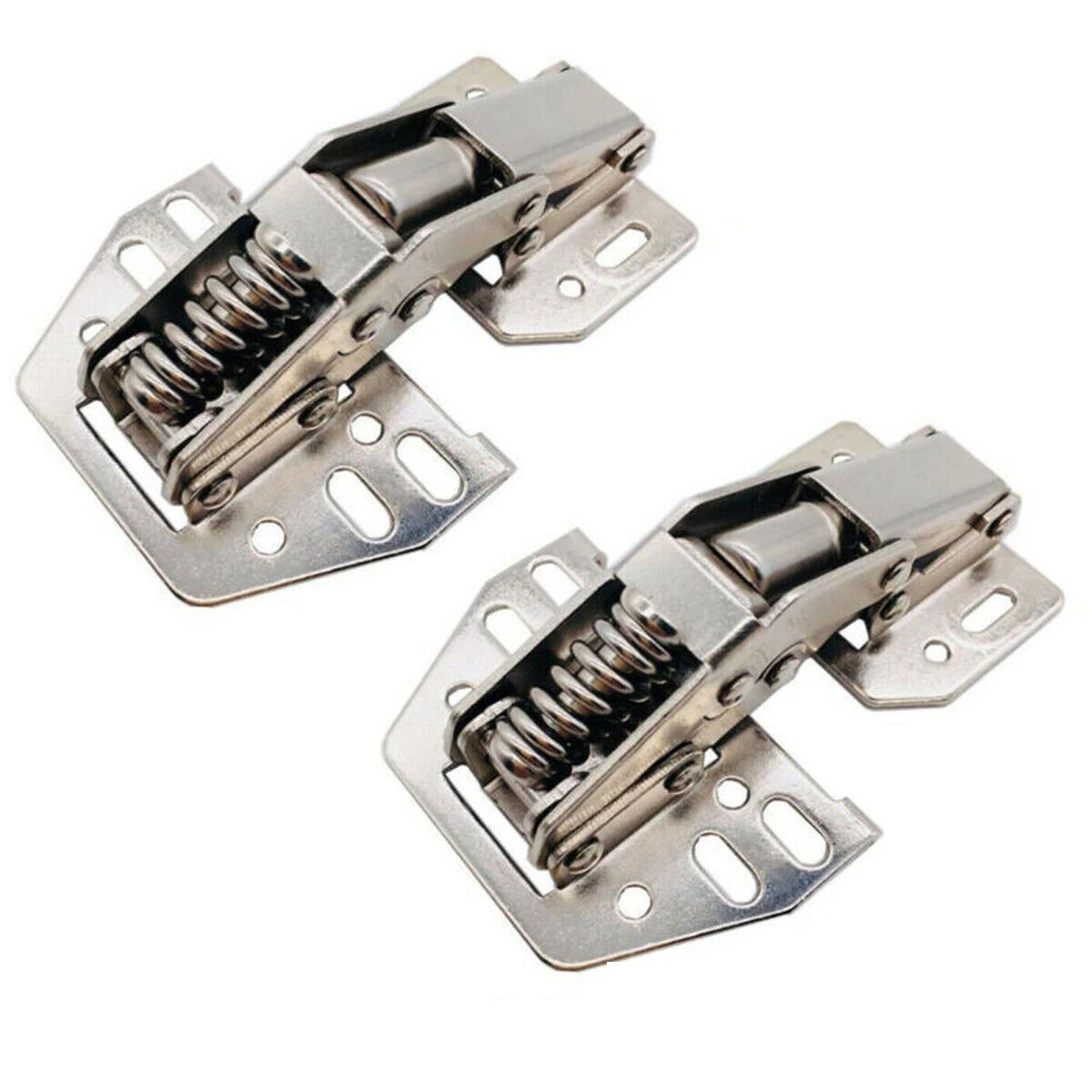 2pcs Overhead Swing Up Flap Caravan Motorhome Hinge Locker Cupboard Door Stay Kitchen Cabinet Hinges for Face Frame Cabinet