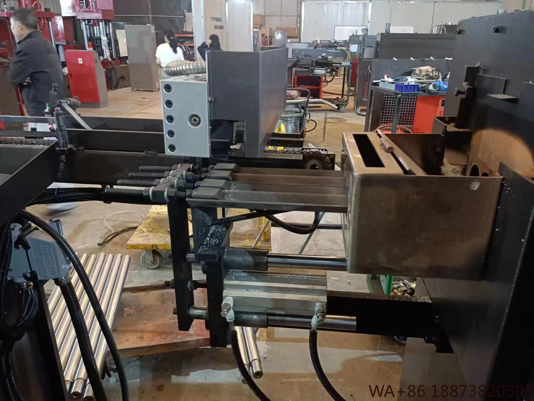 آلة تزوير سلسلة خط آلة تزوير آلة أوتوماتيكية ساخنة 63 طن ساخنة #5