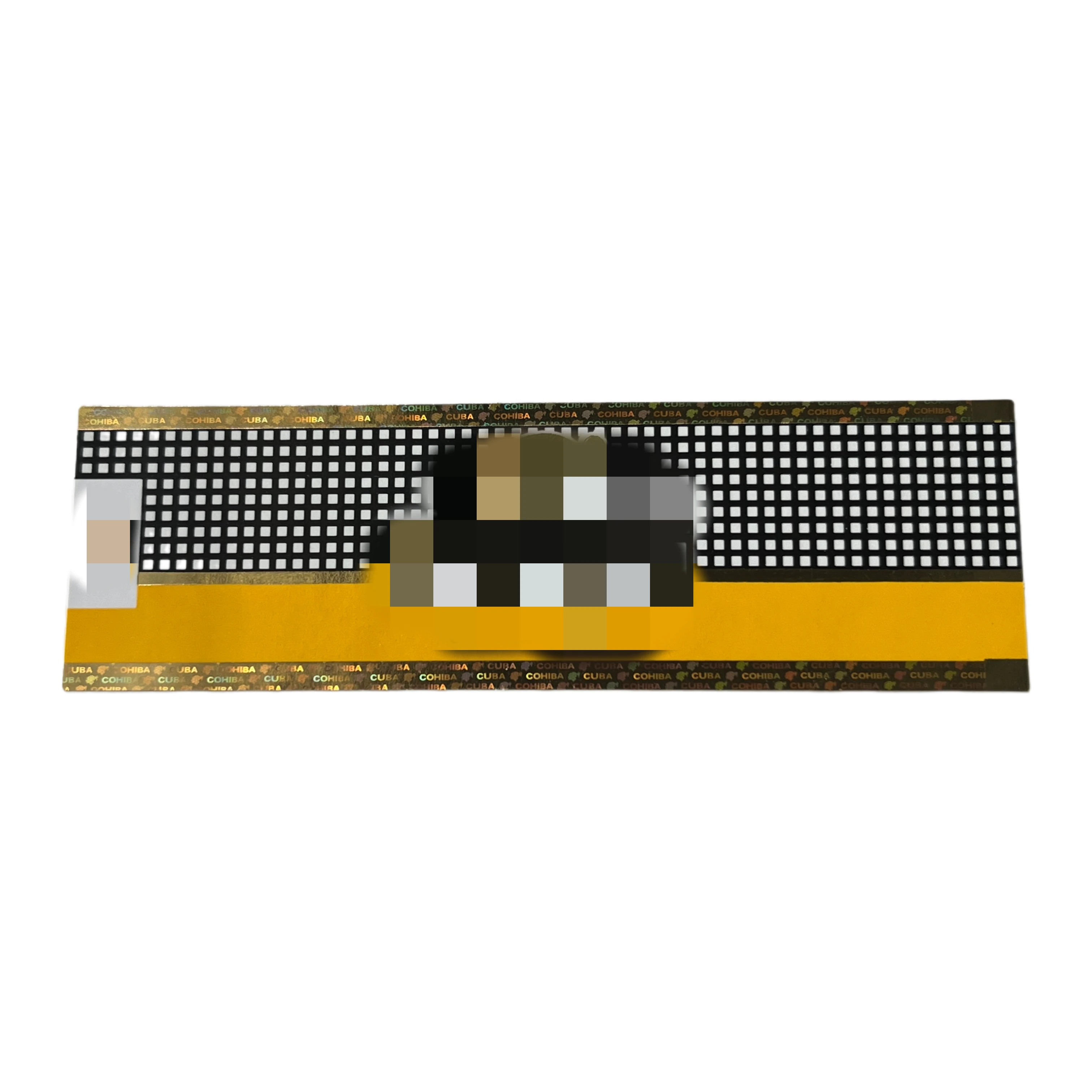 etiqueta-personalizada-para-cigarros｜anillo-para-cigarros-con-estampado-en-lamina-dorada｜anillo-para-cigarros-en-relieve｜etiqueta-de-papel-texturizado