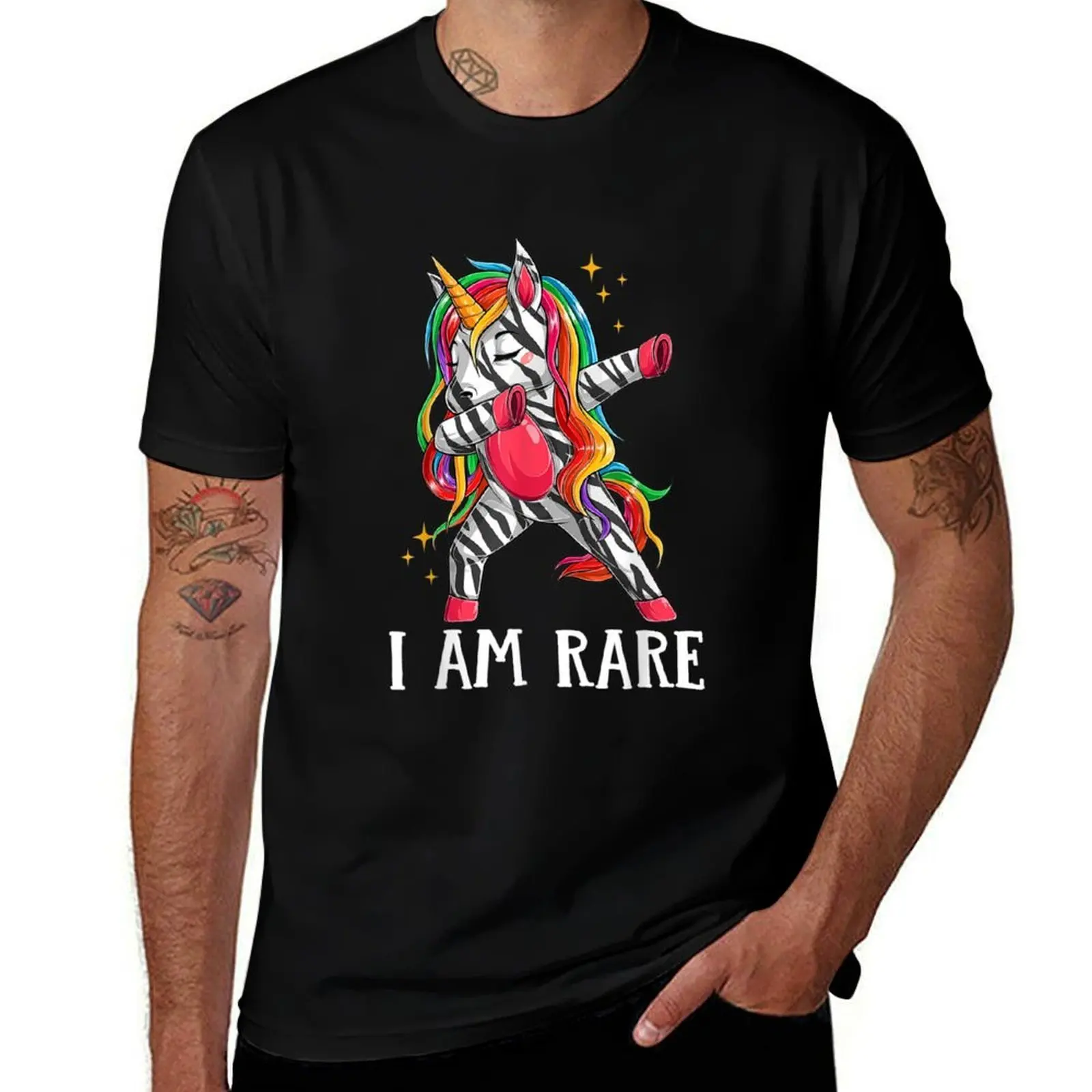 

I Am Rare Zebra Unicorn Warrior Rare Disease Awareness T-Shirt Thanksgiving Day Tee Top