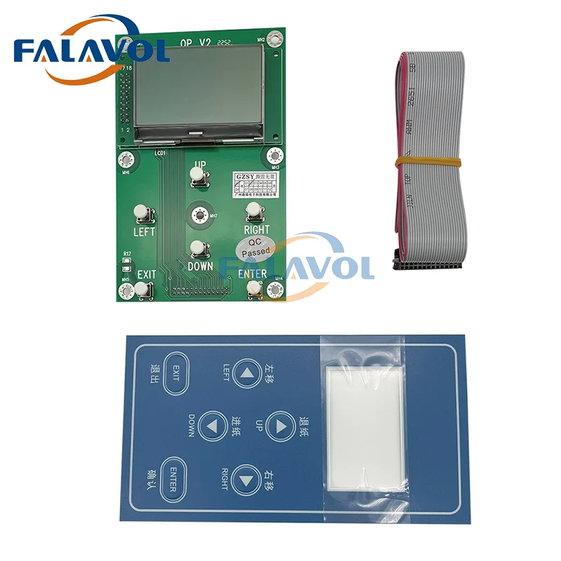 Imagem -05 - Falavol-cabeça Única Senyang Board Kit Cabeça de Impressão Carriage Board Placa Principal uv Eco Solvente Xp600 Tx800 Dx5 Dx7