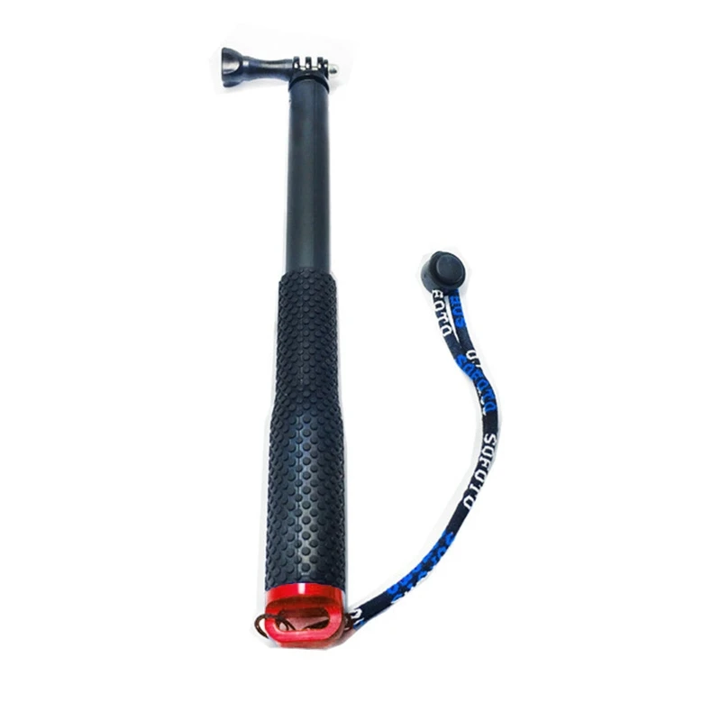 92.5cm Aluminum Alloy Extendable Handheld Selfie Stick Telescoping Pole for Go Pro Hero 10 9 8 7 6 5 4 3+Action Camera