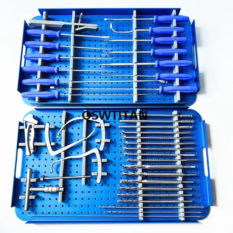 C-Type drill guide sight for knee ligament ACL/pcl Reconstruction Knee Arthroscopy Instruments set  Surgical Instruments