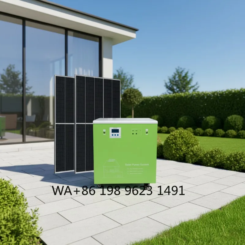 Plug-and-Play Smart APP Control All-in-One Off Grid Solar Energy System Easy Install