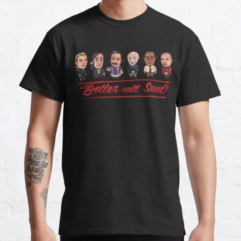 Hamlin and Mcgill Goodman Drama Legal Tv Graphic Tees Tops Better Call Saul T Shirt Men Harajuku Casual Camisetas streetwear