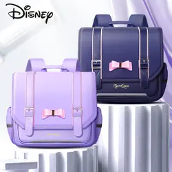 Disney New Girls' Backpack Fashionable High Quality Student Backpack Cartoon Multi Functional Large Capacity Girls' Backpack