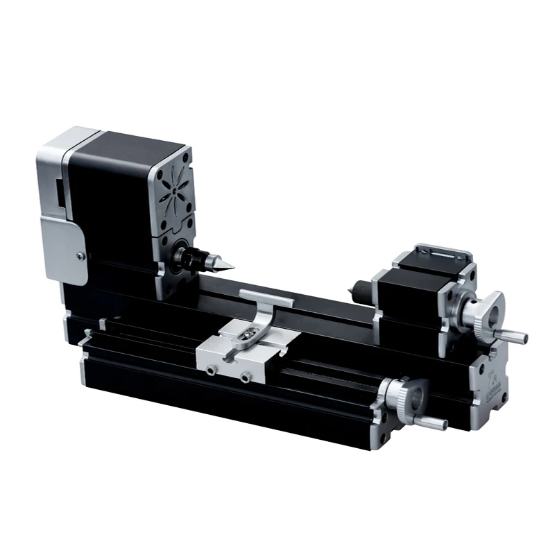 6 em 1 mini torno de metal grande potência 60w 12000rpm madeira em miniatura torno adequado para crianças carpintaria diy ensino