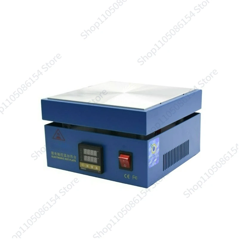 

946C + microcomputer controlled electric heating plate preheating platform 200 * 200 constant temperature heating table