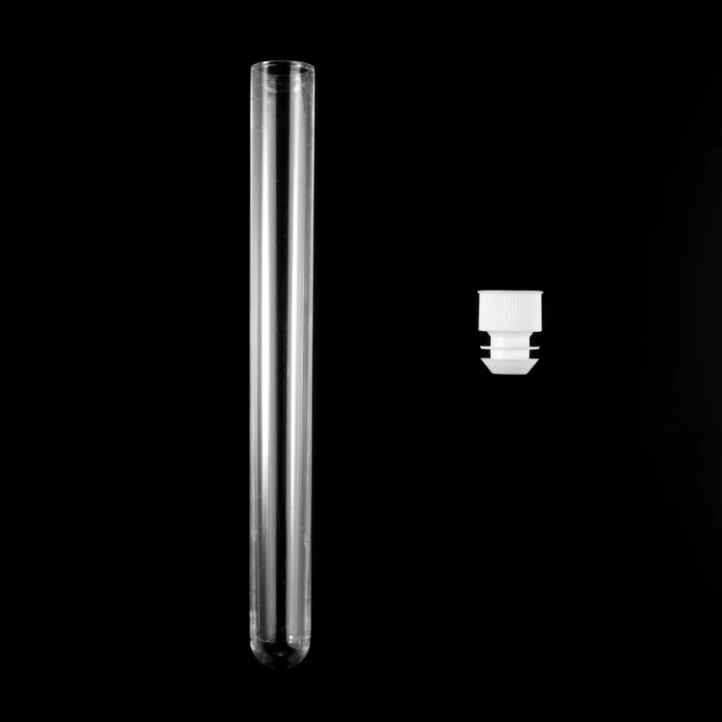 10 Stück wiederverwendbare Zentrifugenröhrchen mit auslaufsicherer Schutzkappe, für Labortests von Schülern, Lehrern, 15