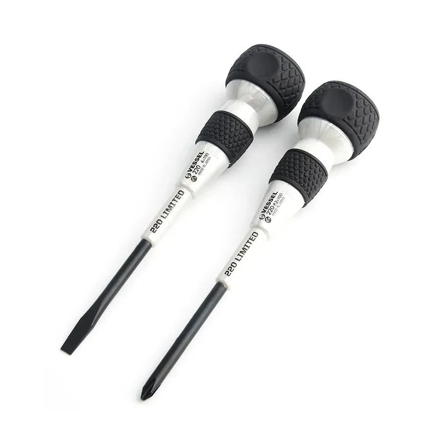 VESSEL NO.220L-2PS-BO 2 Piece Ball Grip Driver Screwdrivers Set for Phillips and Slotted Screws Commemorative Edition Kit