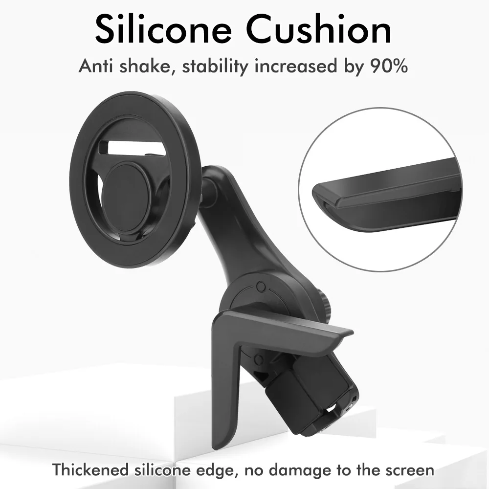 For Tesla Model 3 X Y S BYD Center Control Display Slide Rail Phone Holder Magnetic Car Phone Holder for iPhone 15 14 13 12
