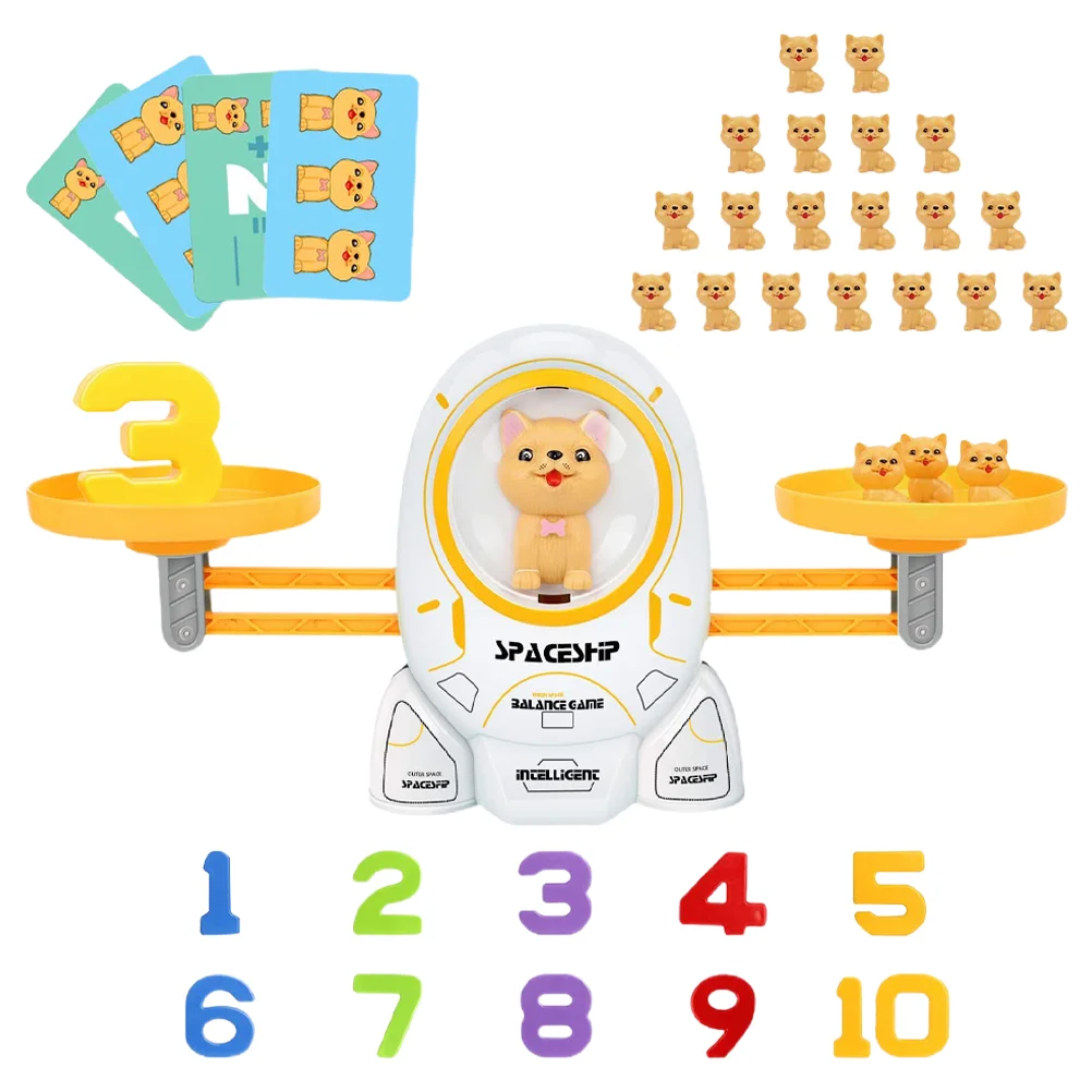 

Balance Scales STEM Learning Tool Game Counting Games Math Toy Number Plastic Child Kids Toys