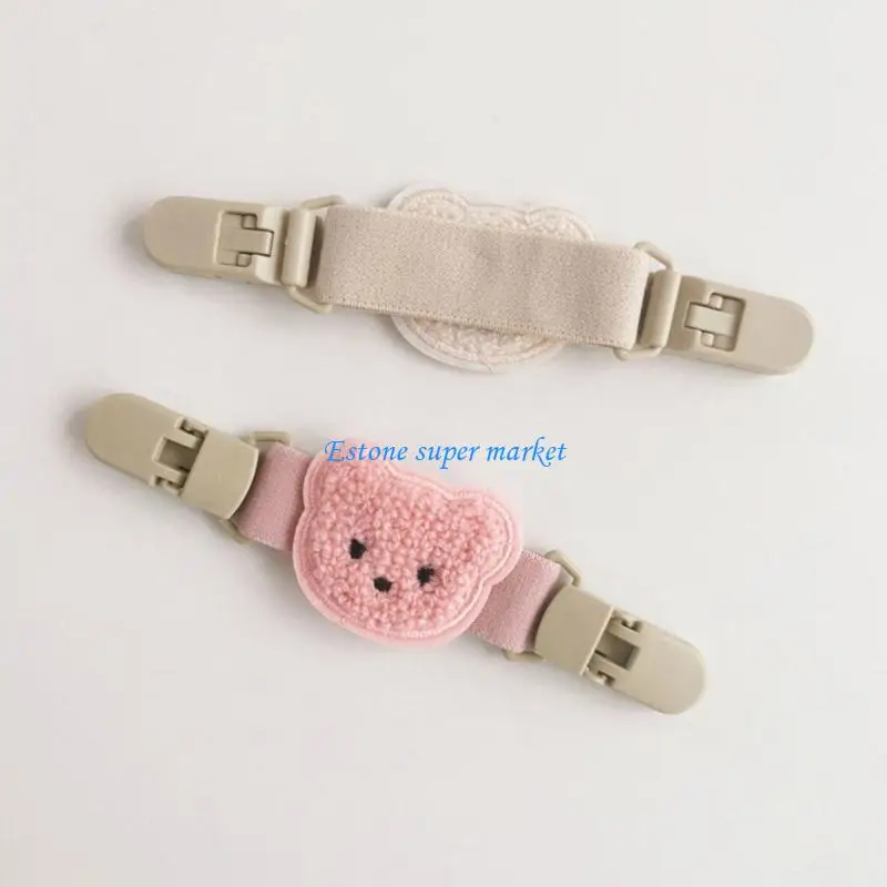 090B Toddlers Suspender Dress Shoulder Strap Nonslip Clip Elastic Strap Clip