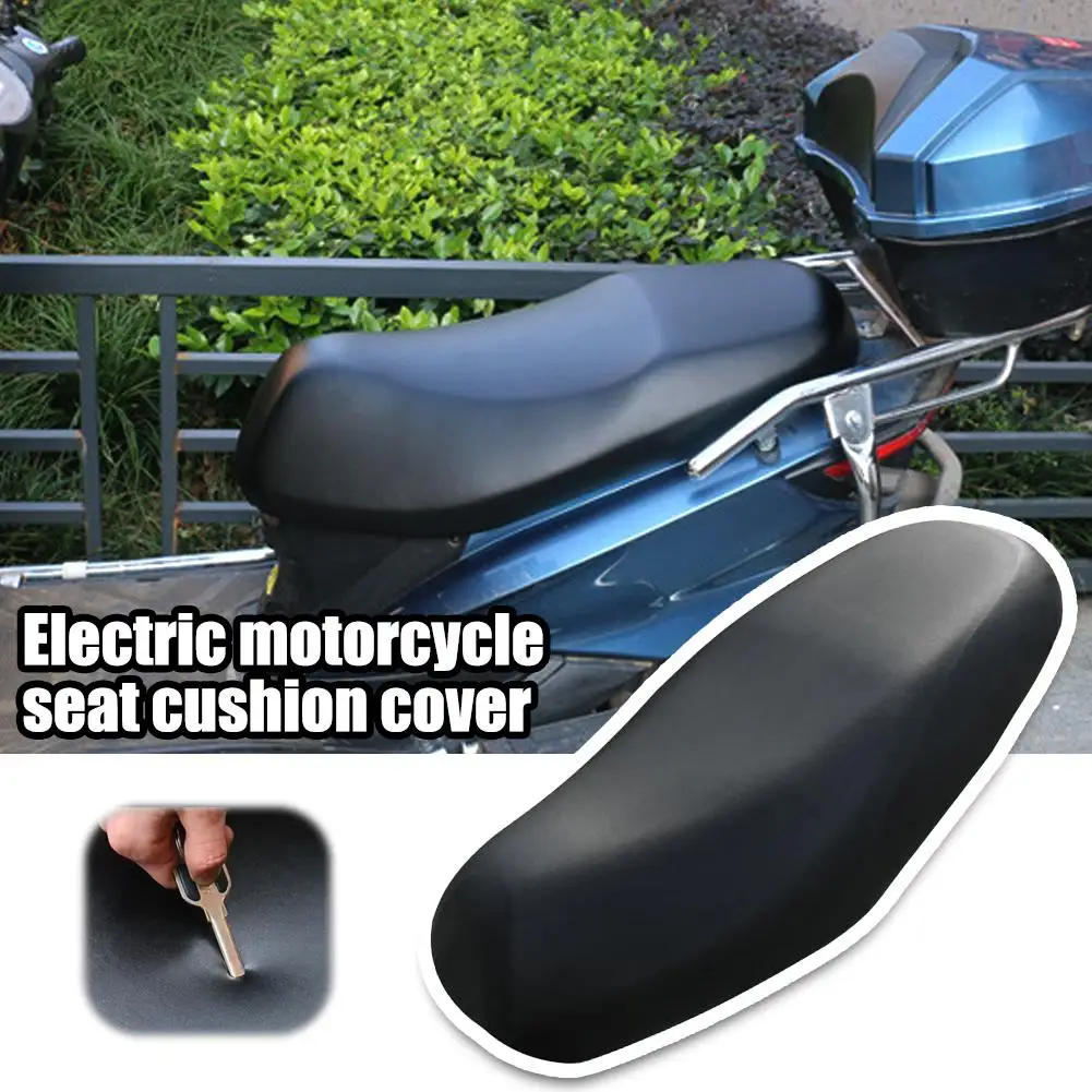 Electric Motorcycle Seat Cushion Cover Waterproof Breathable Leather 3D Mesh Cushion Cover Protector Sunscreen For Motorcyc M0F5