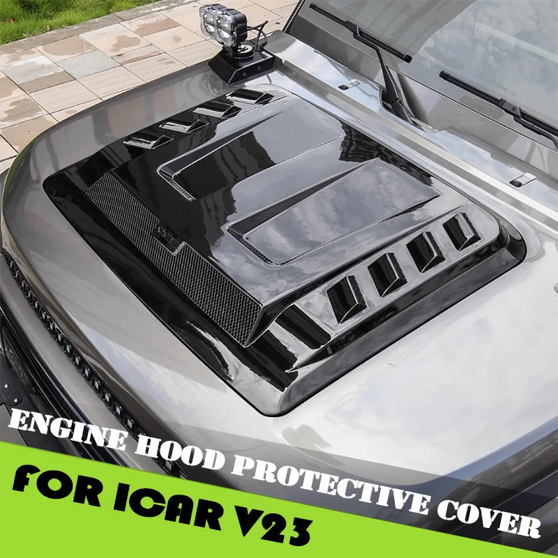 

Car Engine Hood Cover Suitable for Chery ICAR V23 V23s Modified Car Engine Hood Decoration Protective Cover Car Accessories