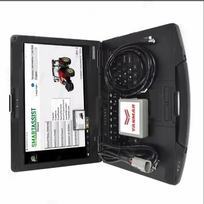 

for yanmar diagnostic tool industrial engine agricultural marine ocean construction energy system tractor combine+cf54 laptop