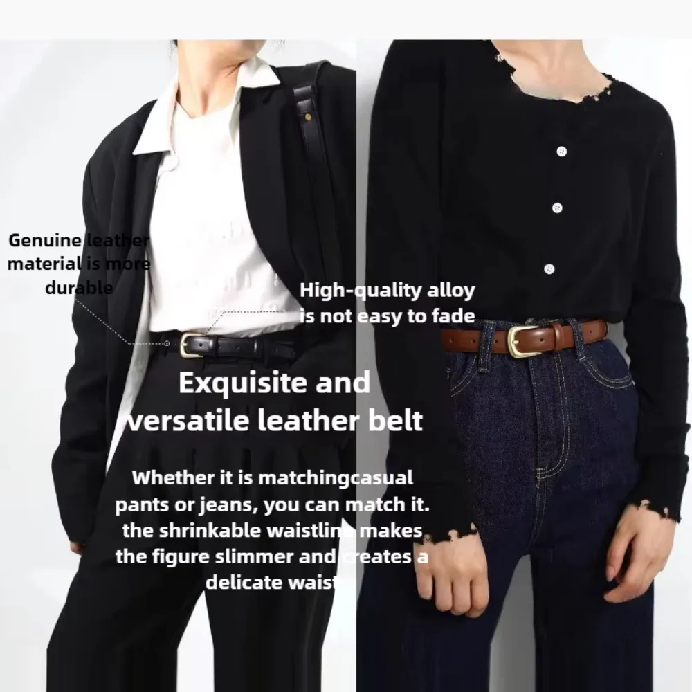 Модные женские ремни с металлической пряжкой из искусственной кожи, однотонный регулируемый пояс, регулируемый пояс, джинсы