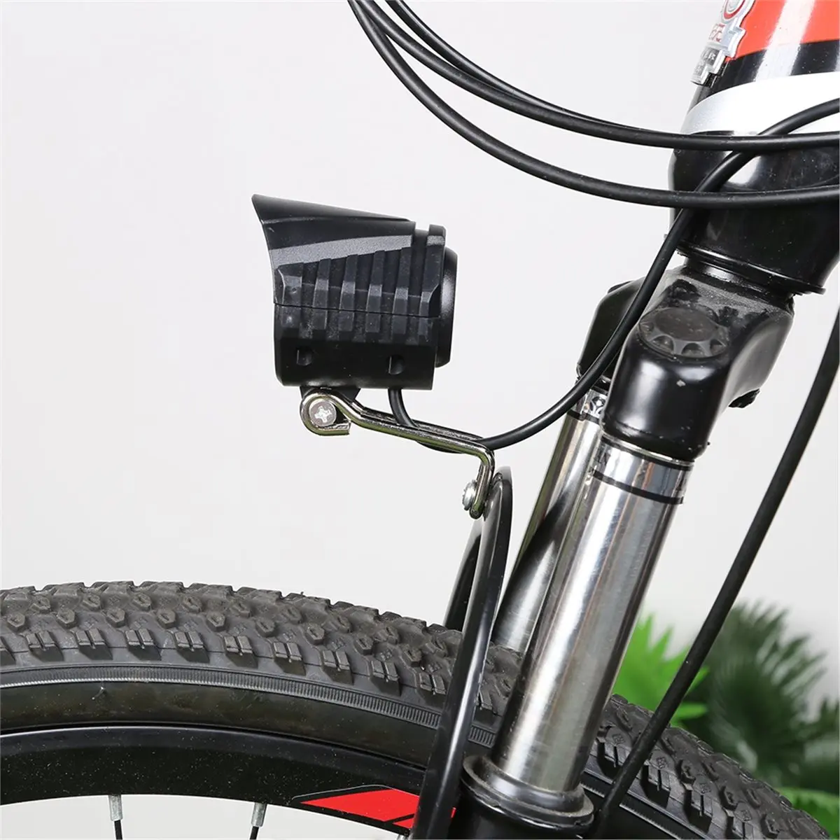 E@MB*RA*aCE^HAPPYa High Power 18W LED Electric Bicycle Light with Horn, Waterproof IPX5 for E-Bike