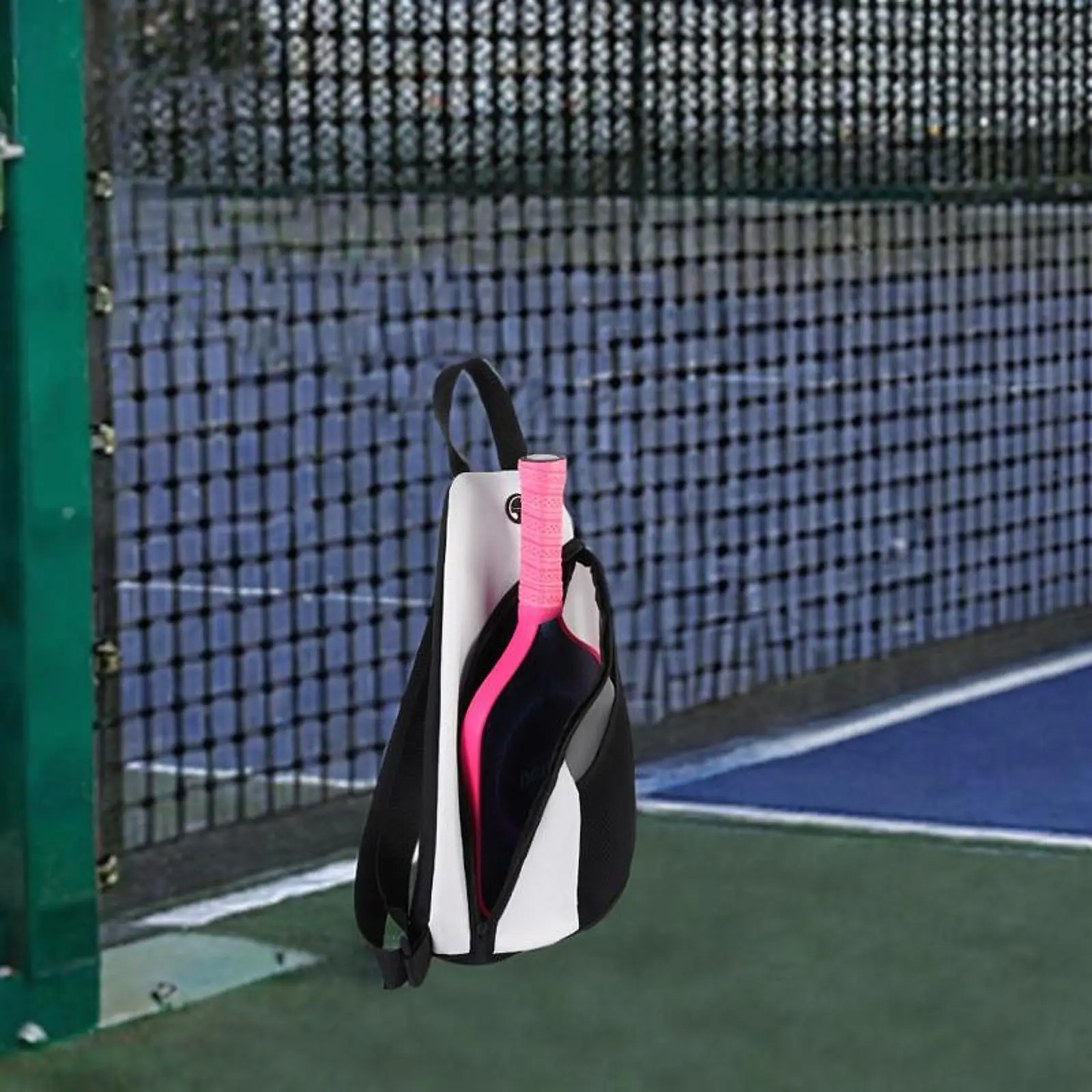 Pickleball Racket Bag Outdoor Sports Pouch Portable Lightweight Tennis Backpack view 3