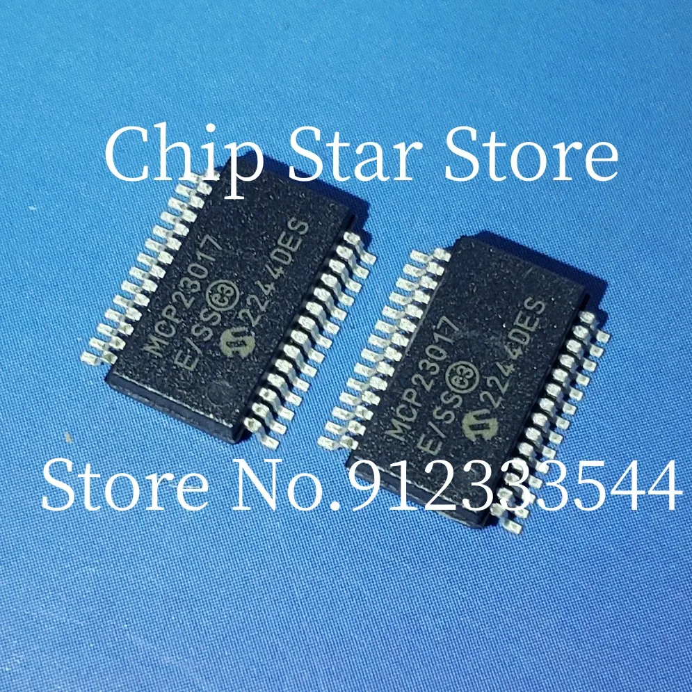 5-100pcs  MCP23017-E/SS MCP23017T-E/SS MCP23017 SSOP28 I/O Expander 16bit 1.7 MHz 100%New And Original