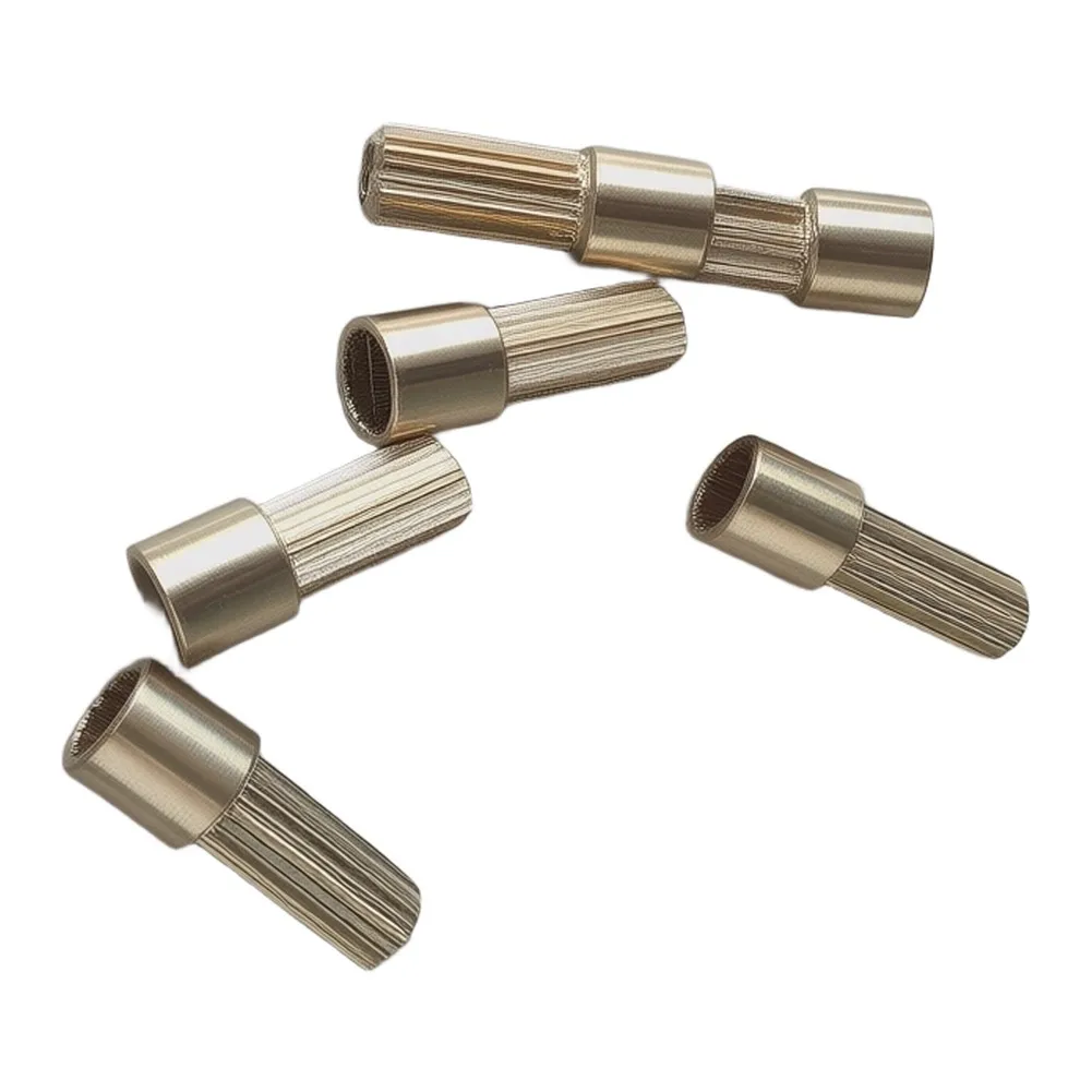 Brass 24-Tooth Faucet Valve Core Extension Rod Engineered for 9.6mm Thread Pitch in Common Faucet Valve Bodies