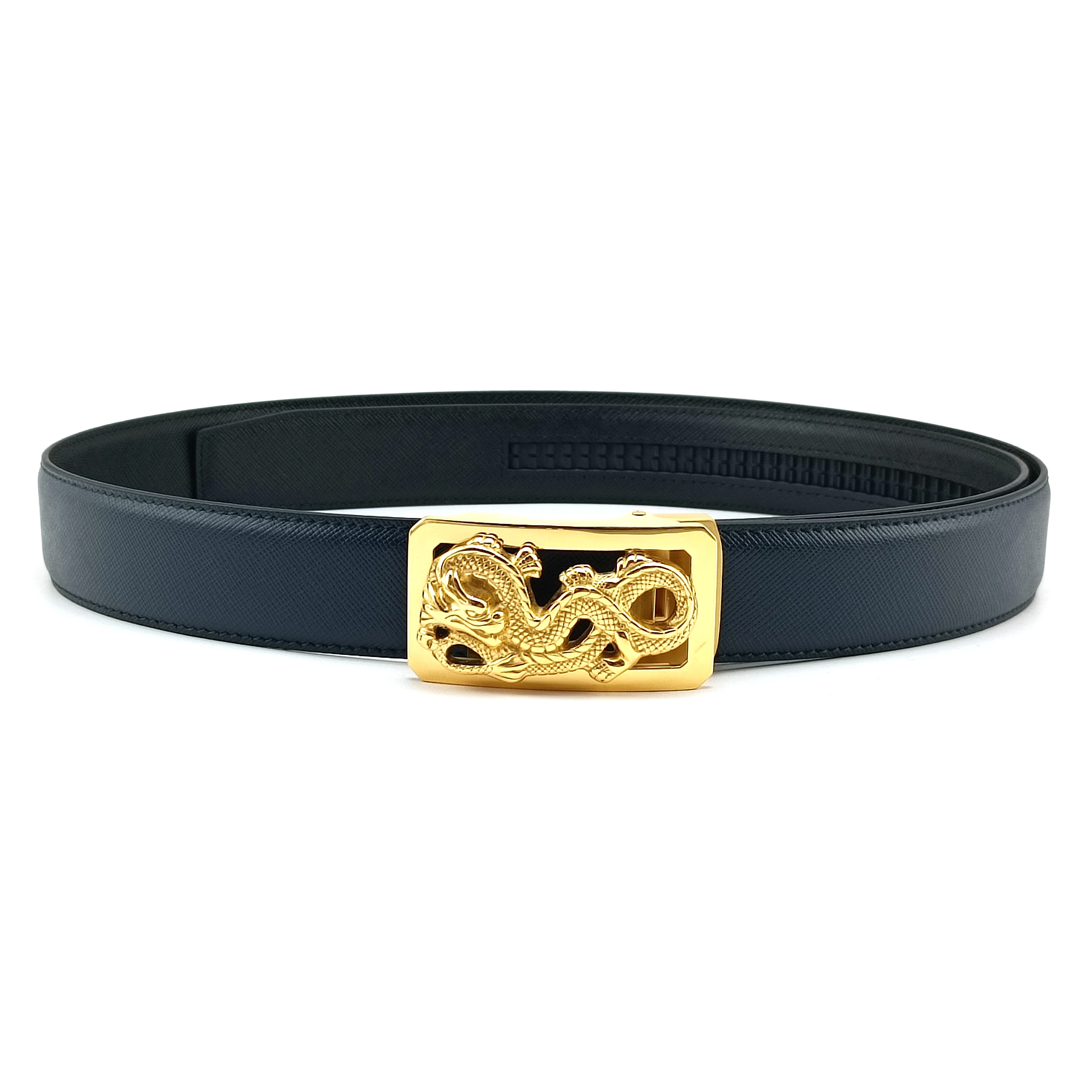 Men's and Women's Luxury Belt, Spare Belt, 3.4cm Buckle Free Belt, Gushuai New Design, High Quality Cowhide Children's Belt, Fre