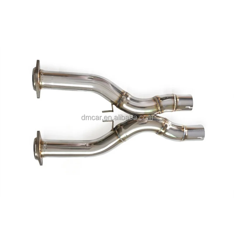 Stainless Steel Catback Exhaust Pipe Suitable for Ferrari 599 V12 6.0L X-tube Exhaust Car Exhaust Pipe