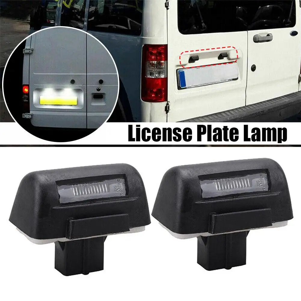 Lampada targa posteriore 2Pc per Ford Transit MK6 MK7 1985-2013 per Ford Transit Connect 2002-2013 LED luce targa