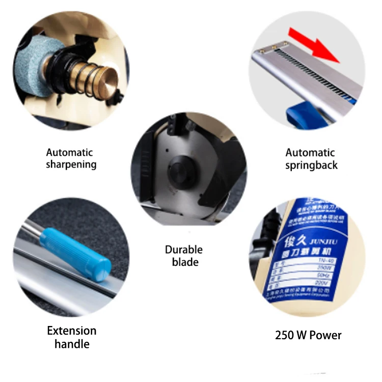 CHKJ-2025NEЭлектрический торцевой резак с длинной ручкой, толстый материал, кожаный концевой резак