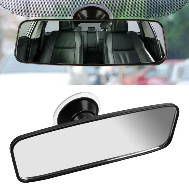 

NEW Car Interior Rear View Mirror Wide-angle Rearview Mirror 360° Rotates Adjustable Suction Cup Universal Auto Accessories