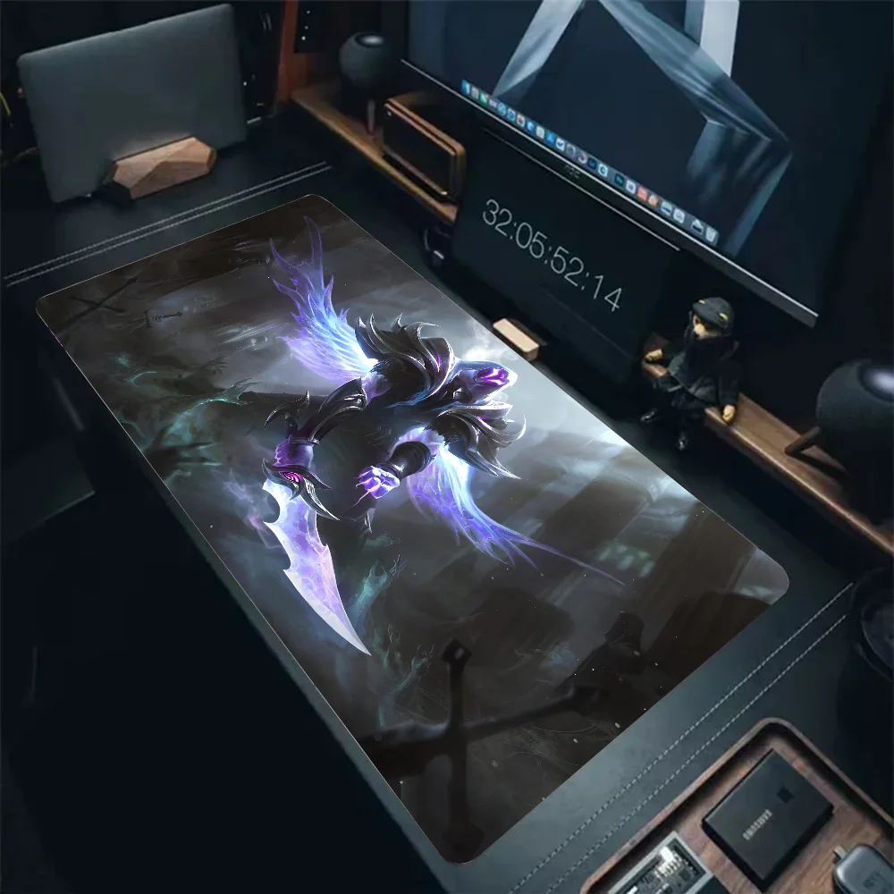 Ashen Knight Pyke League Of Legends Mousepad Mouse Mat Desk Mat With Pad Gaming Accessories Prime Gaming XXL Keyboard Pad