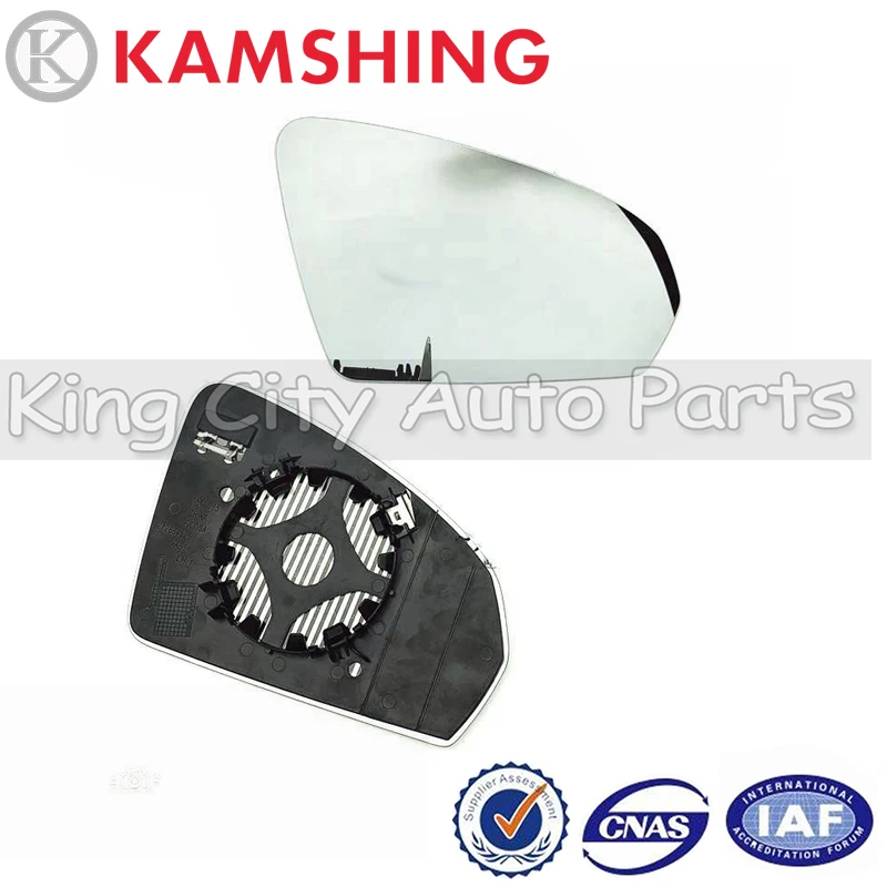 CAPQX For TIGUAN L 2019 2020 2021 Rearview Mirror Glass Rear view Mirror Frame turn light  indicator lamp Mirror cover lid Lens