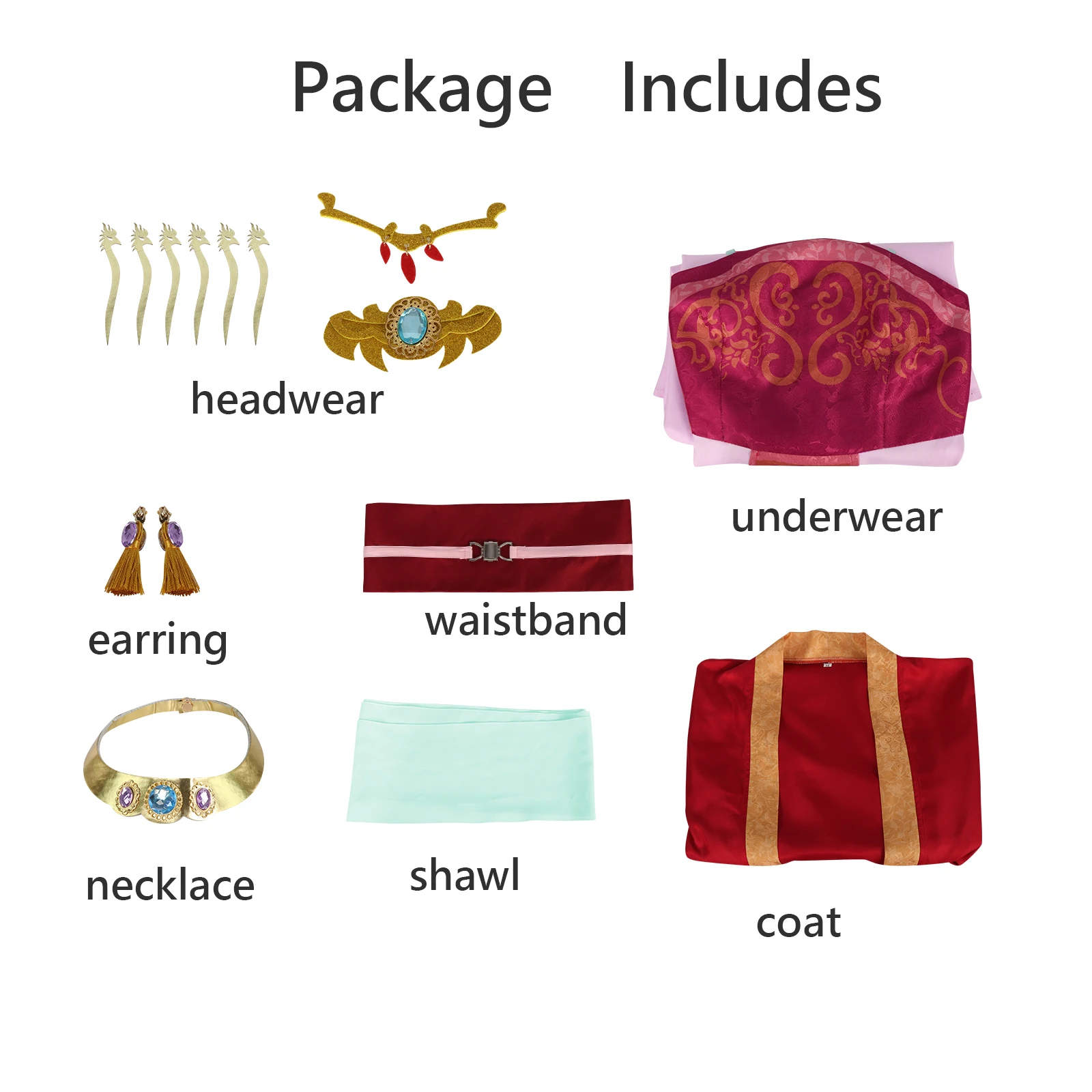 Anime apothecary diários maomao traje feminino hanfu quimono vestido brincos colar conjunto completo