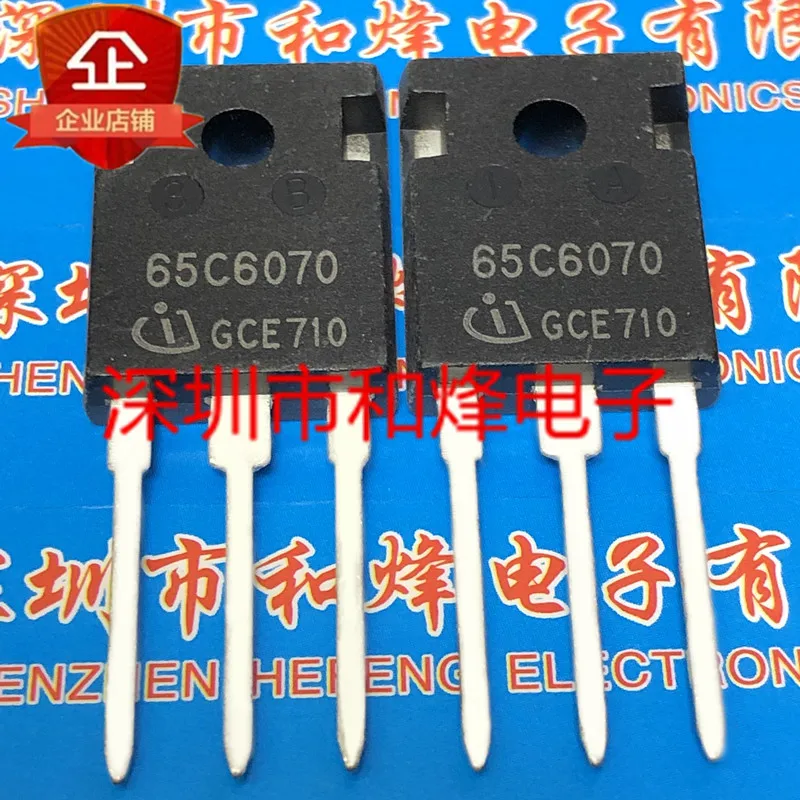 Free shipping   IPW65R070C6 65C6070  TO-247 650V 53A      10PCS