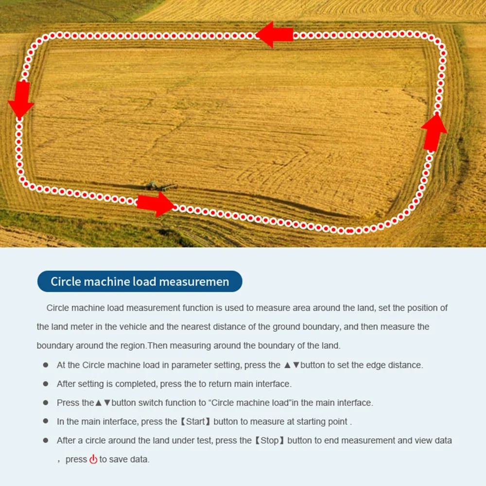 Handheld GPS Plough Land Meter WangGan GPS Land Surveying Machine Professional GNSS receiver Area Measurement